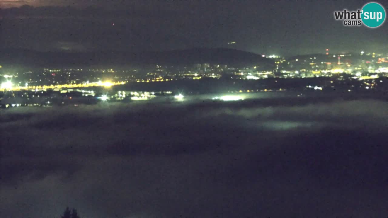 Webcam Dol pri Ljubljani – Panoramablick vom Vrh pri Dolskem