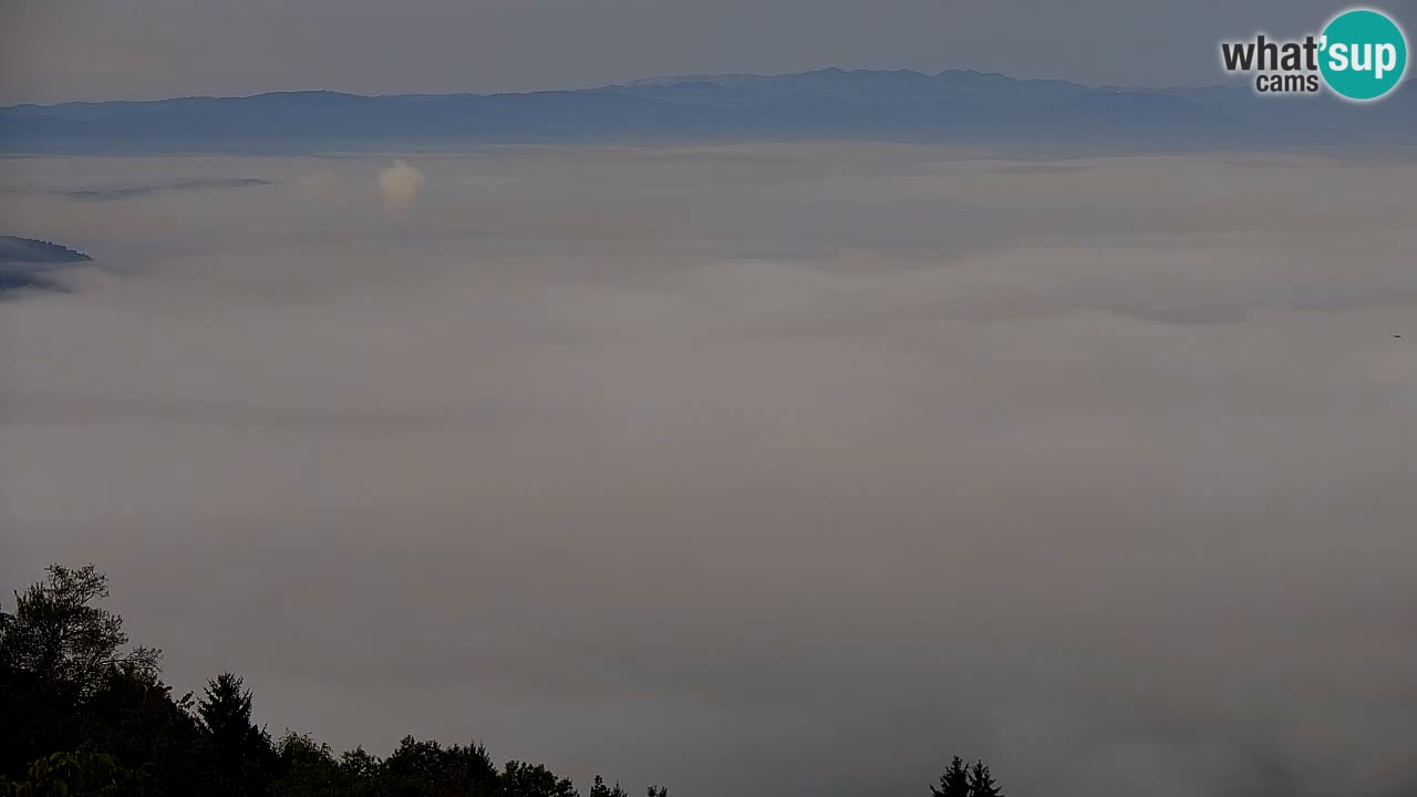 Webcam Dol pri Ljubljani – Live Panorama from Vrh pri Dolskem