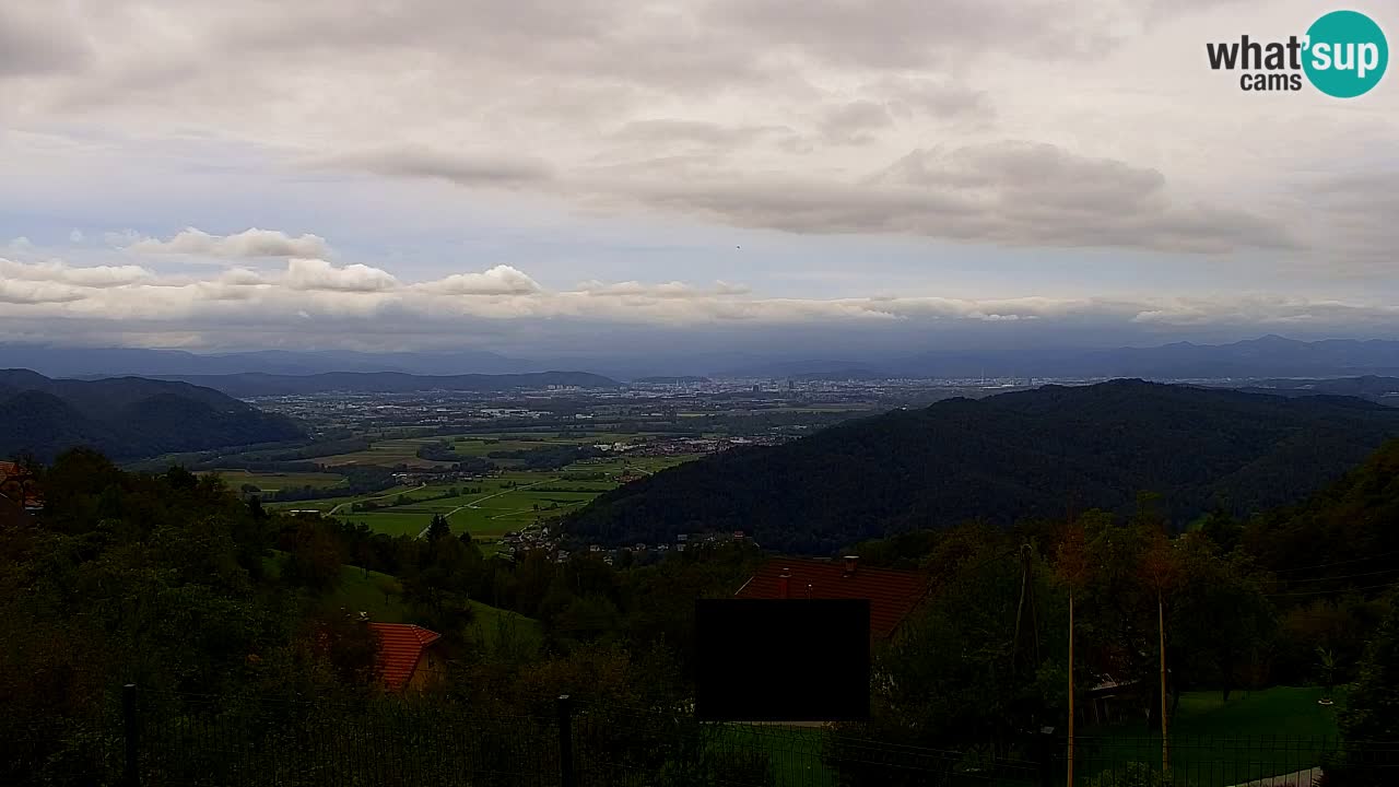 Webcam Dol pri Ljubljani – Live Panorama from Vrh pri Dolskem