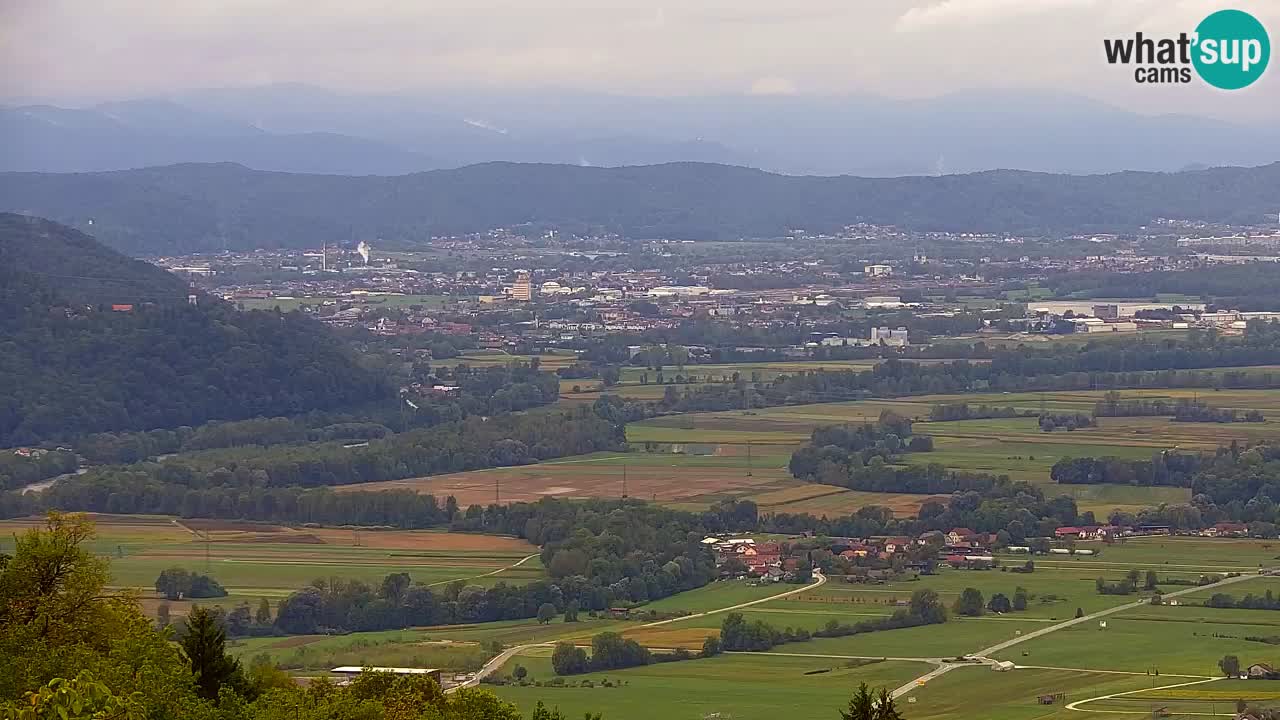 Webcam Dol pri Ljubljani – Panoramablick vom Vrh pri Dolskem
