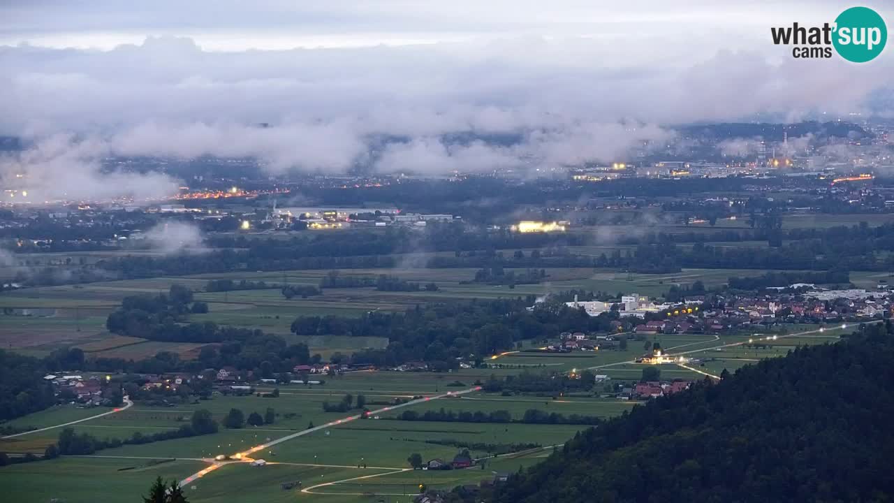 Webcam Dol pri Ljubljani – Live Panorama from Vrh pri Dolskem