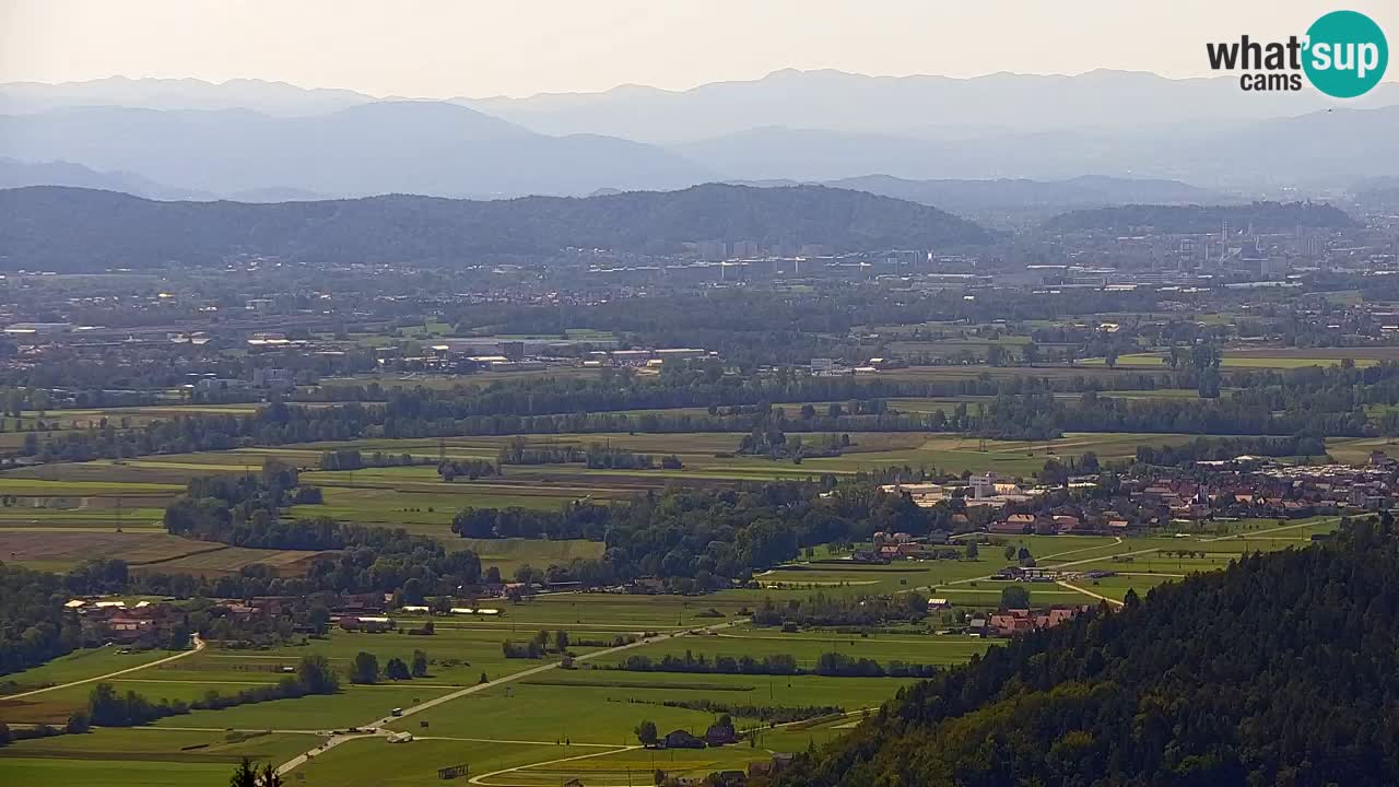 Webcam Dol pri Ljubljani – Vue panoramique en direct depuis Vrh pri Dolskem