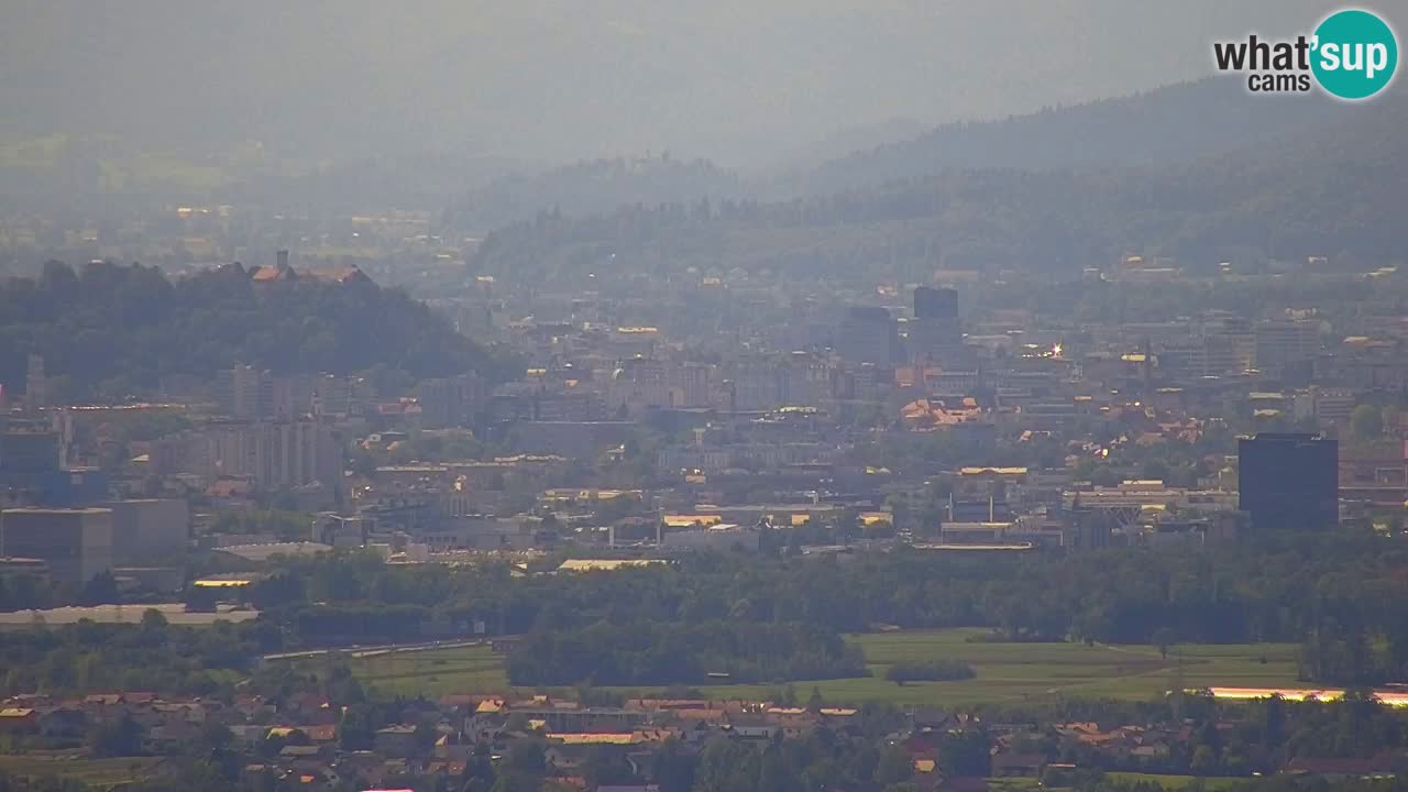 Webcam Dol pri Ljubljani – Vue panoramique en direct depuis Vrh pri Dolskem