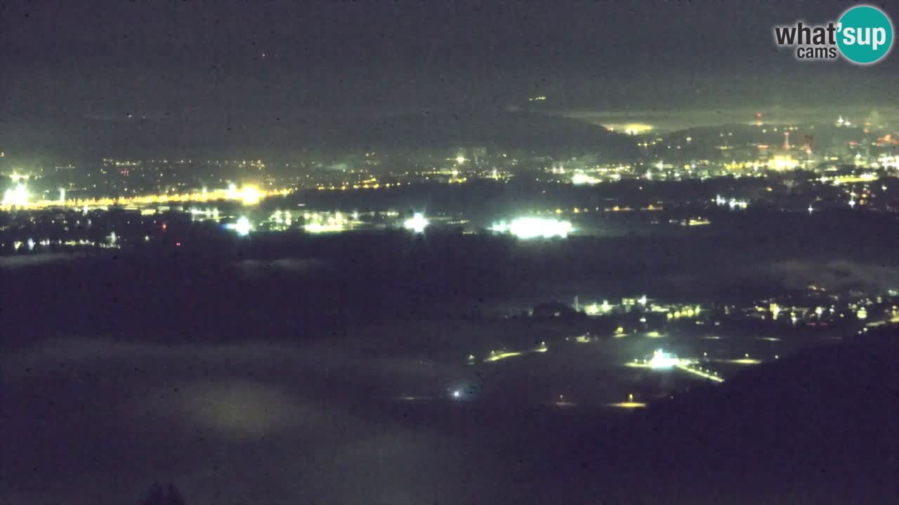 Webcam Dol pri Ljubljani – Panoramablick vom Vrh pri Dolskem