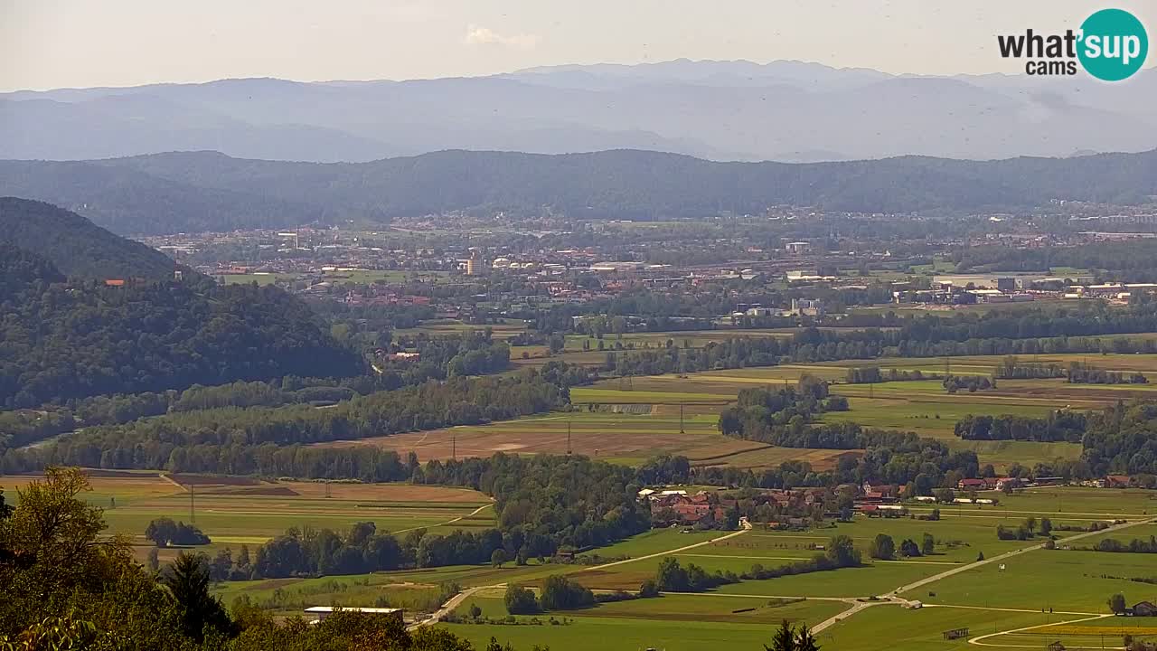 Webcam Dol pri Ljubljani – Panorama live sulla valle della Sava