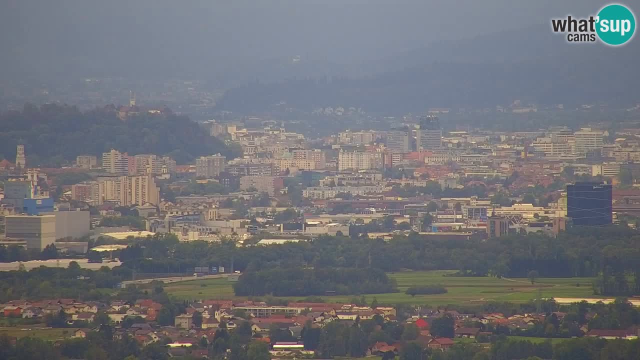 Web kamera Dol pri Ljubljani – Panoramski pogled s Vrha pri Dolskem