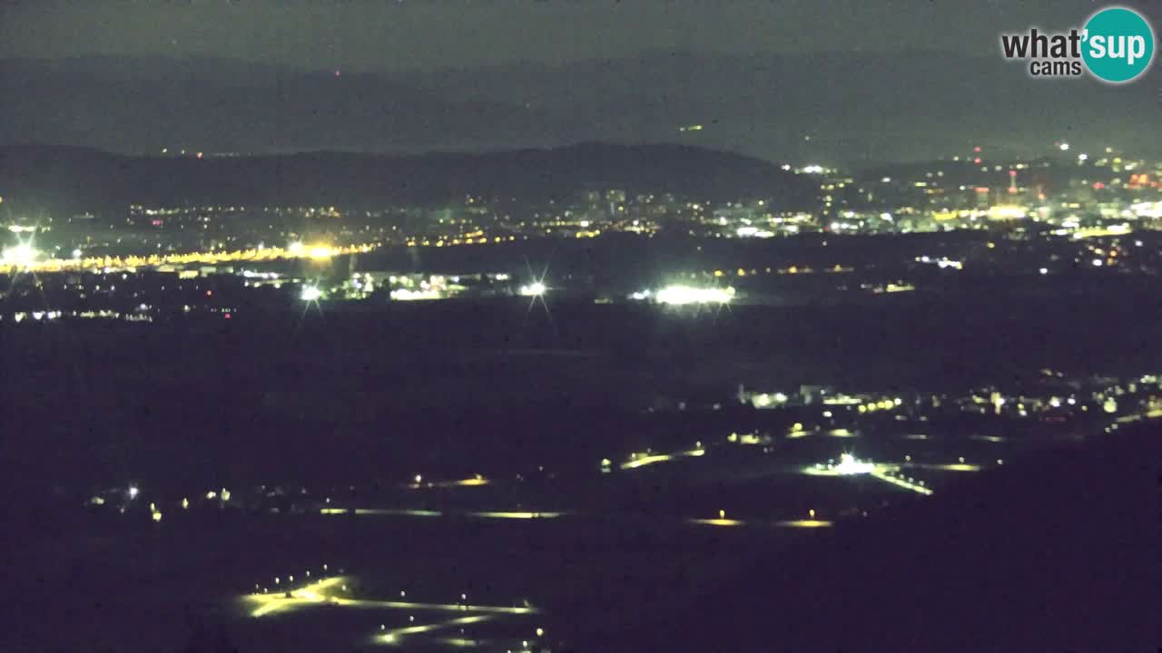 Webcam Dol pri Ljubljani – Panoramablick vom Vrh pri Dolskem