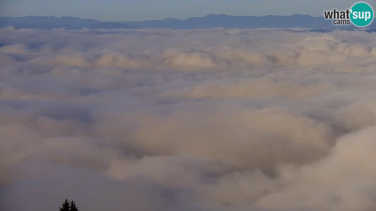 Web kamera Dol pri Ljubljani – Panoramski pogled s Vrha pri Dolskem