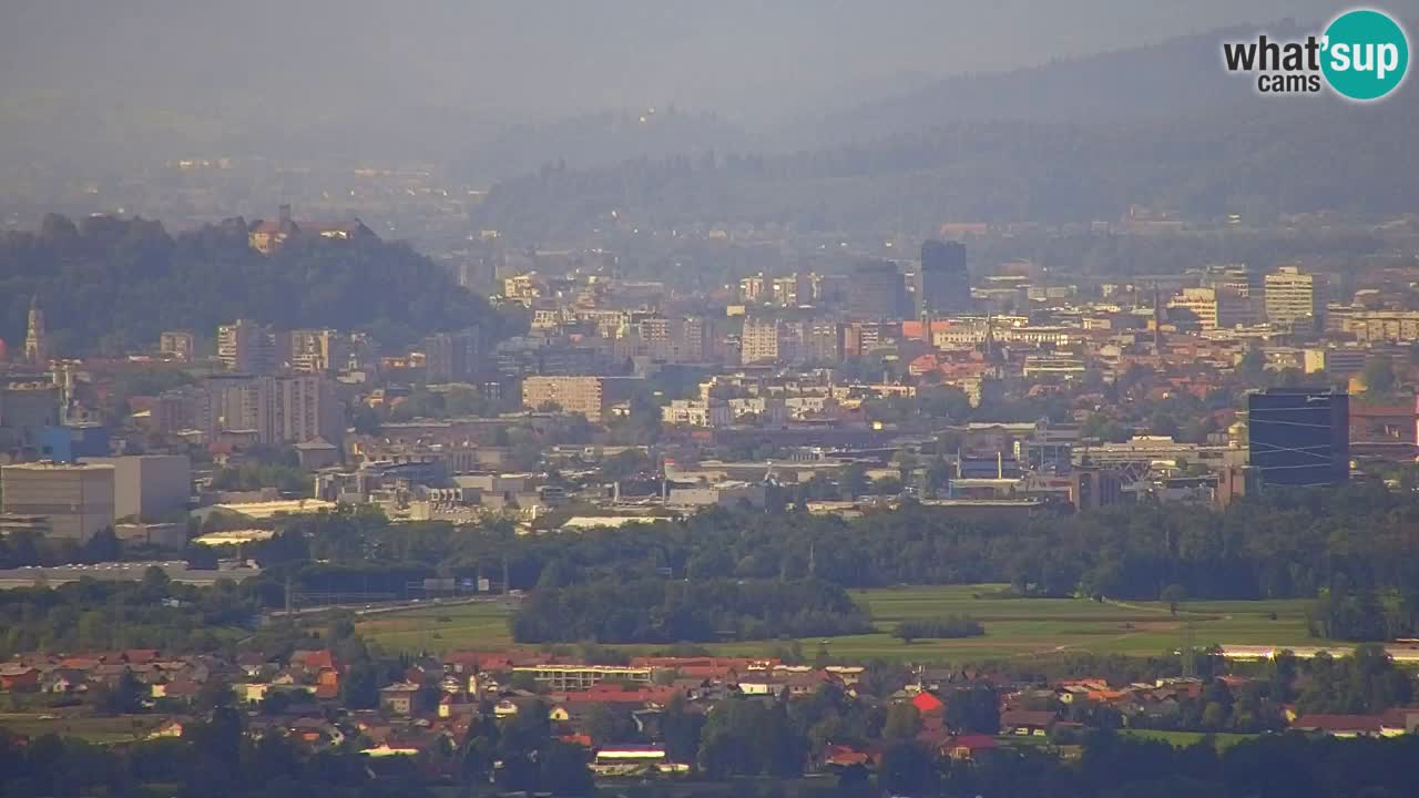 Webcam Dol pri Ljubljani – Live Panorama from Vrh pri Dolskem