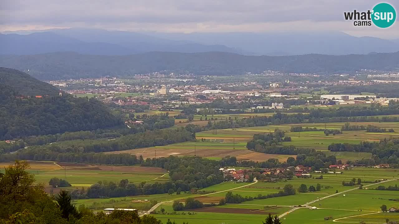 Webcam Dol pri Ljubljani – Vue panoramique en direct depuis Vrh pri Dolskem