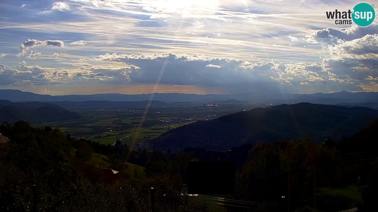 Webcam Dol pri Ljubljani – Live Panorama from Vrh pri Dolskem