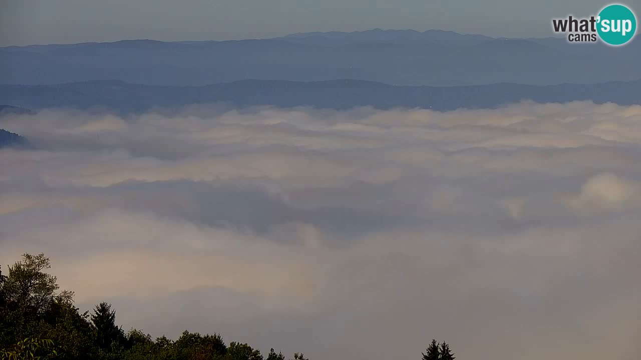 Webcam Dol pri Ljubljani – Live Panorama from Vrh pri Dolskem