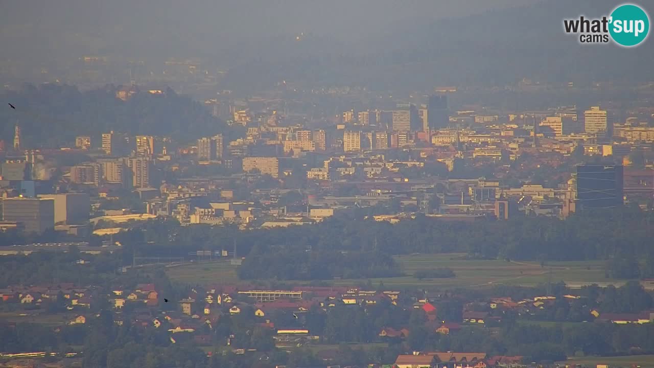 Web kamera Dol pri Ljubljani – Panoramski pogled s Vrha pri Dolskem