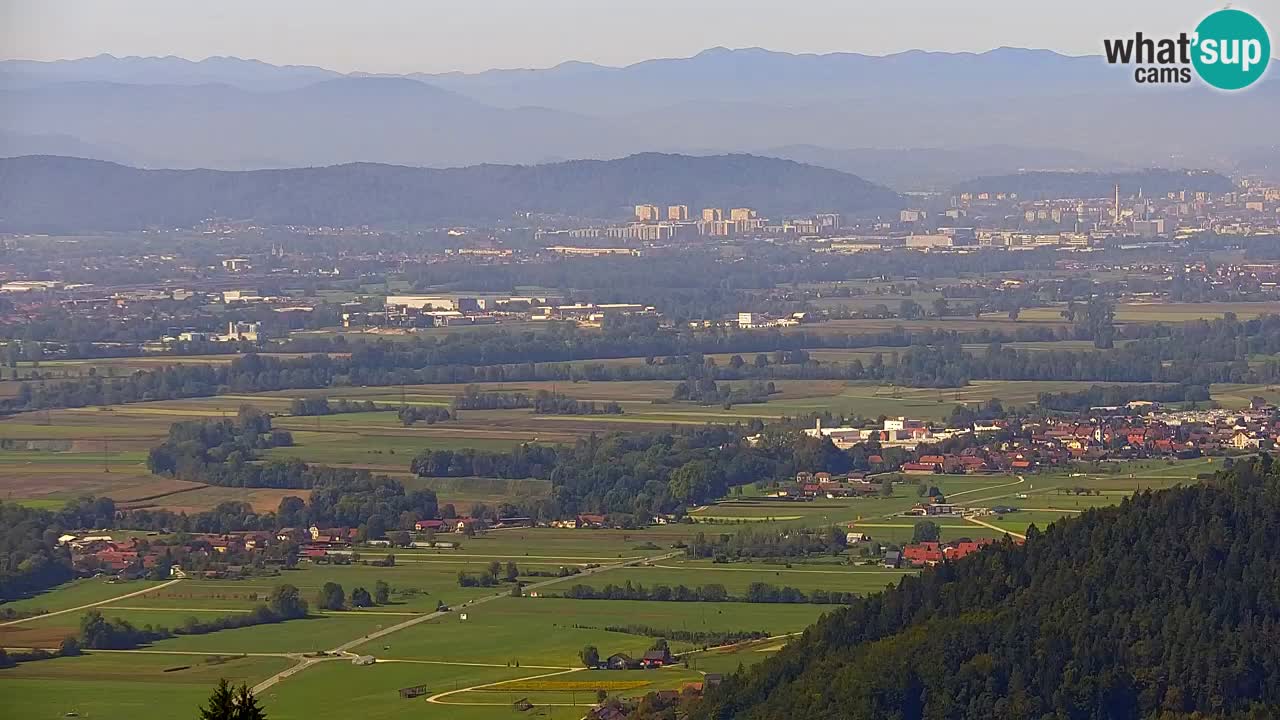 Webcam Dol pri Ljubljani – Panorama live sulla valle della Sava