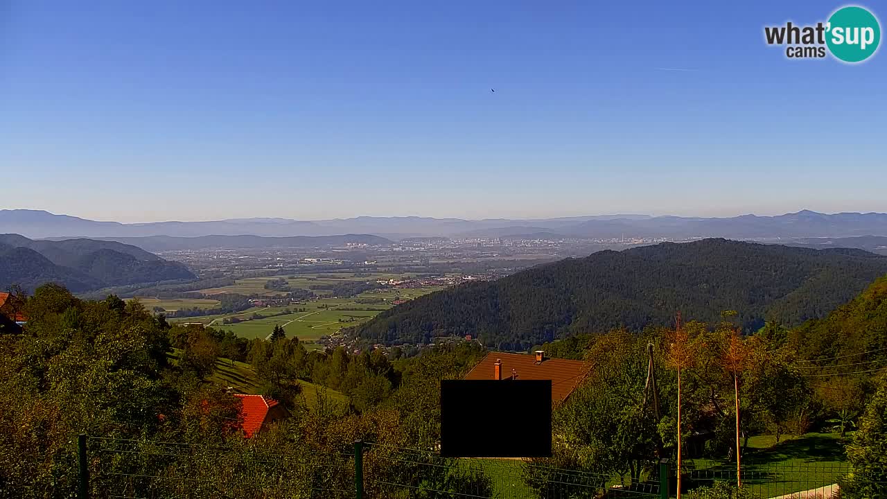 Webcam Dol pri Ljubljani – Live Panorama from Vrh pri Dolskem