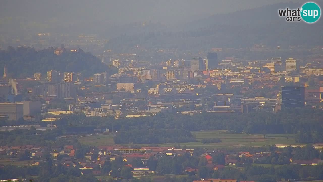 Webcam Dol pri Ljubljani – Live Panorama from Vrh pri Dolskem