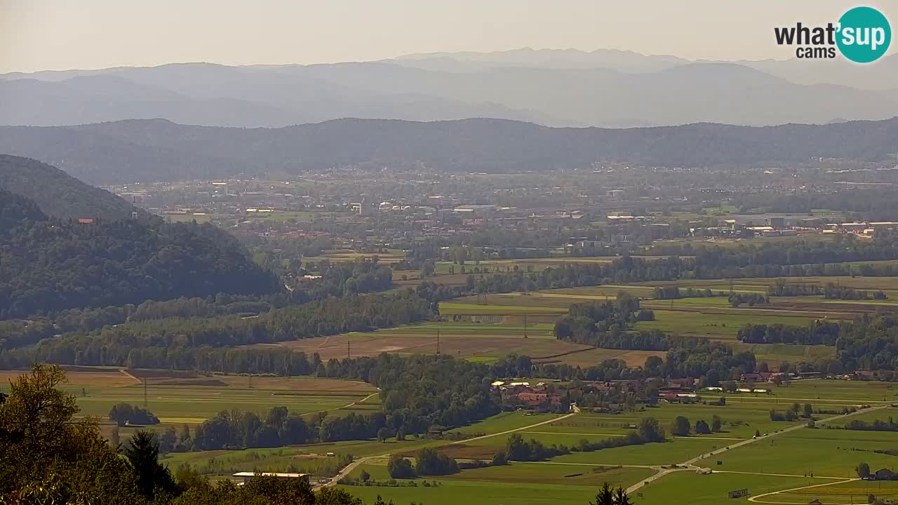 Webcam Dol pri Ljubljani – Panoramablick vom Vrh pri Dolskem