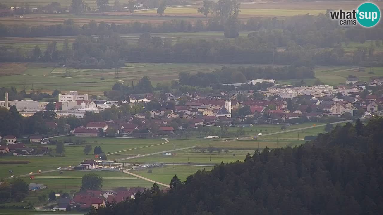 Webcam Dol pri Ljubljani – Live Panorama from Vrh pri Dolskem