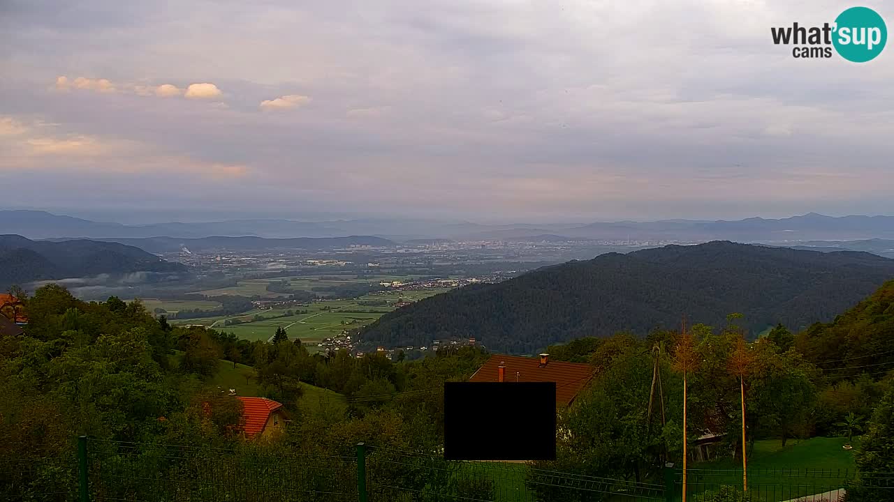 Webcam Dol pri Ljubljani – Live Panorama from Vrh pri Dolskem