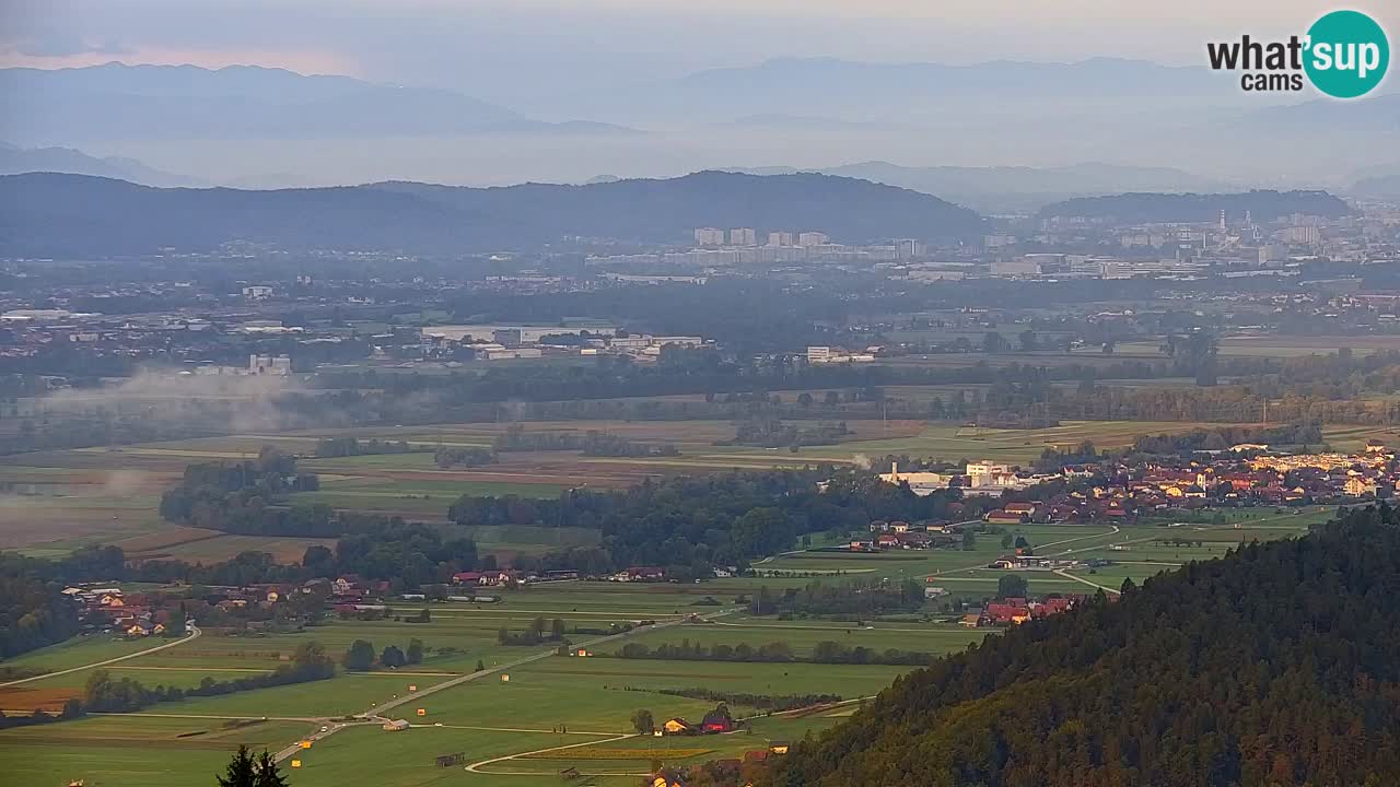 Webcam Dol pri Ljubljani – Panorama live sulla valle della Sava