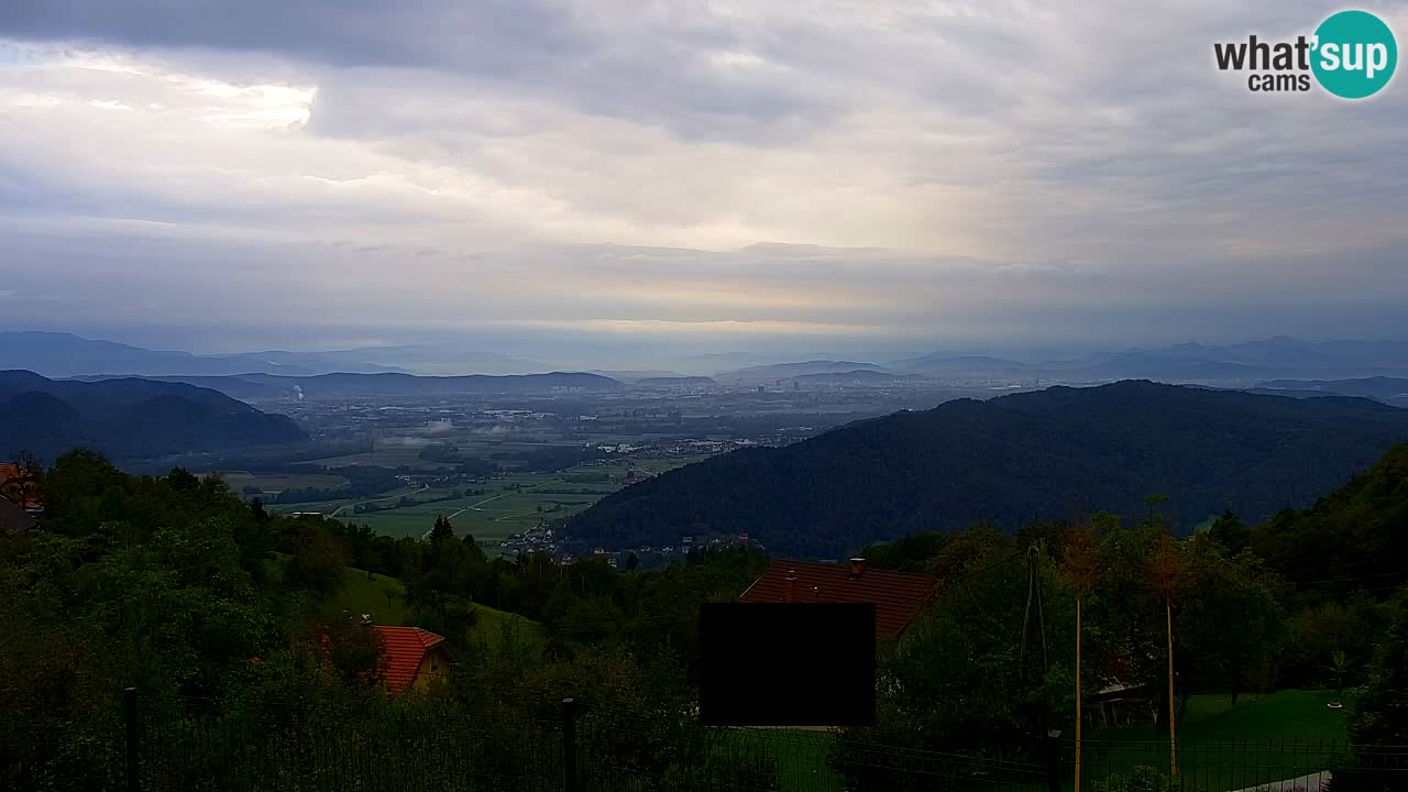 Webcam Dol pri Ljubljani – Live Panorama from Vrh pri Dolskem