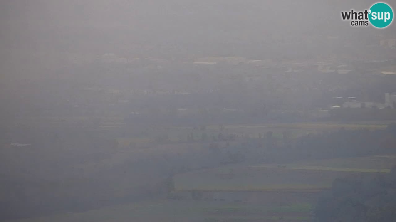 Webcam Dol pri Ljubljani – Panoramablick vom Vrh pri Dolskem