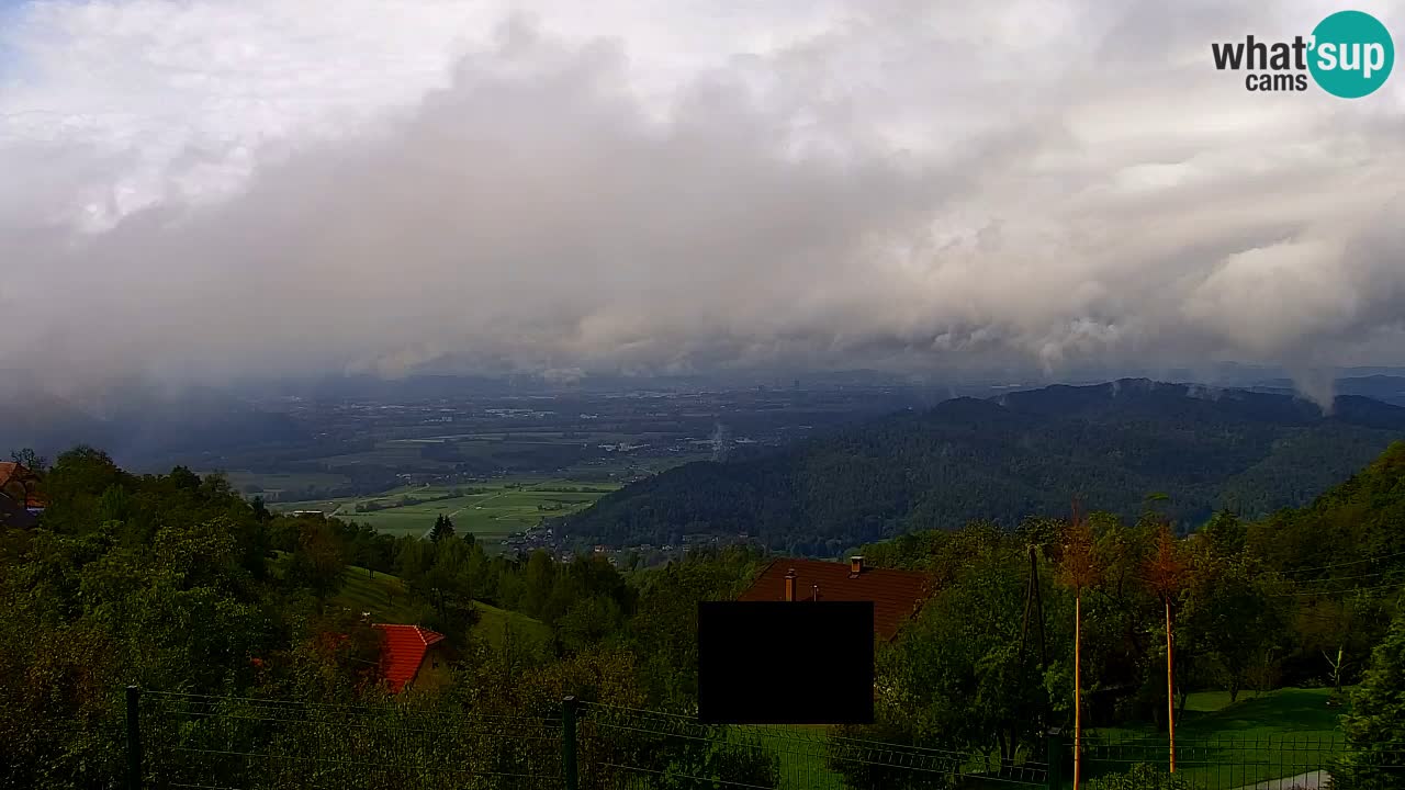 Webcam Dol pri Ljubljani – Live Panorama from Vrh pri Dolskem