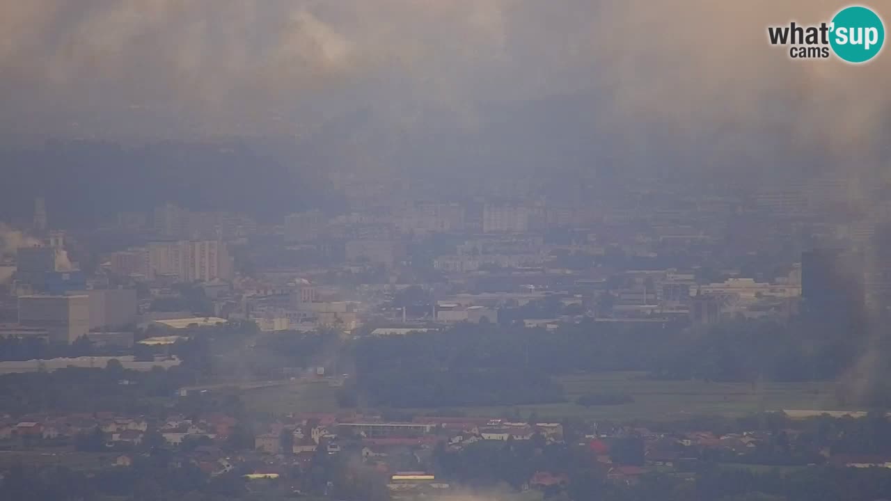Webcam Dol pri Ljubljani – Vue panoramique en direct depuis Vrh pri Dolskem