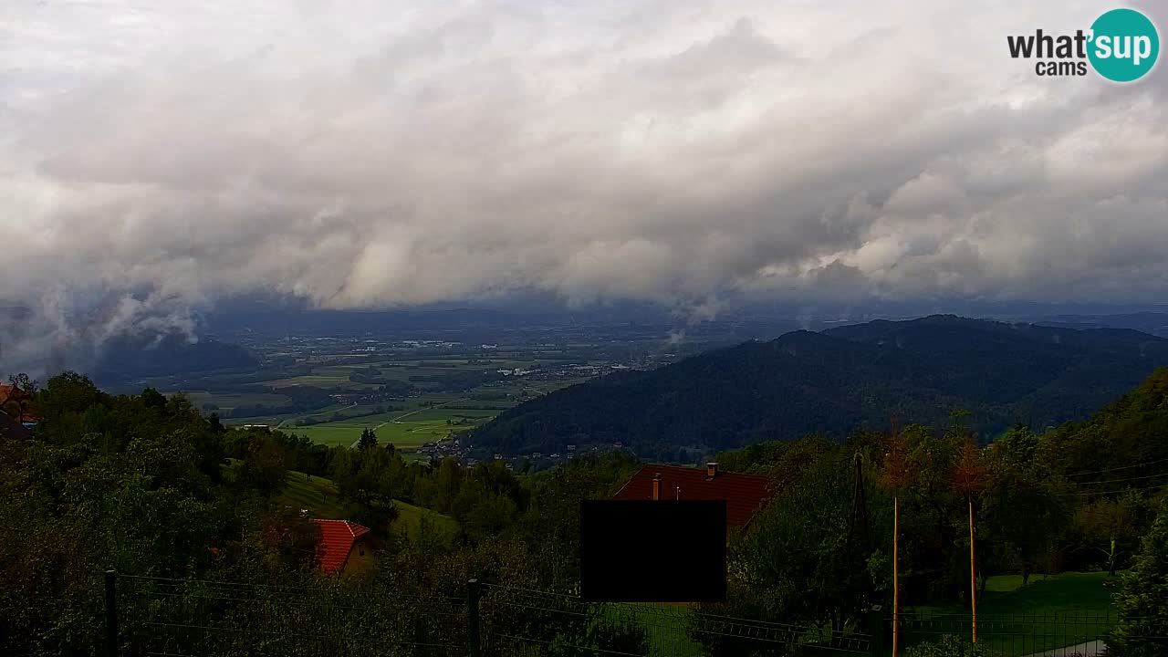 Webcam Dol pri Ljubljani – Vue panoramique en direct depuis Vrh pri Dolskem