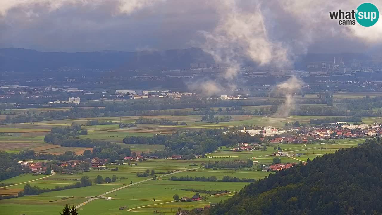 Webcam Dol pri Ljubljani – Live Panorama from Vrh pri Dolskem