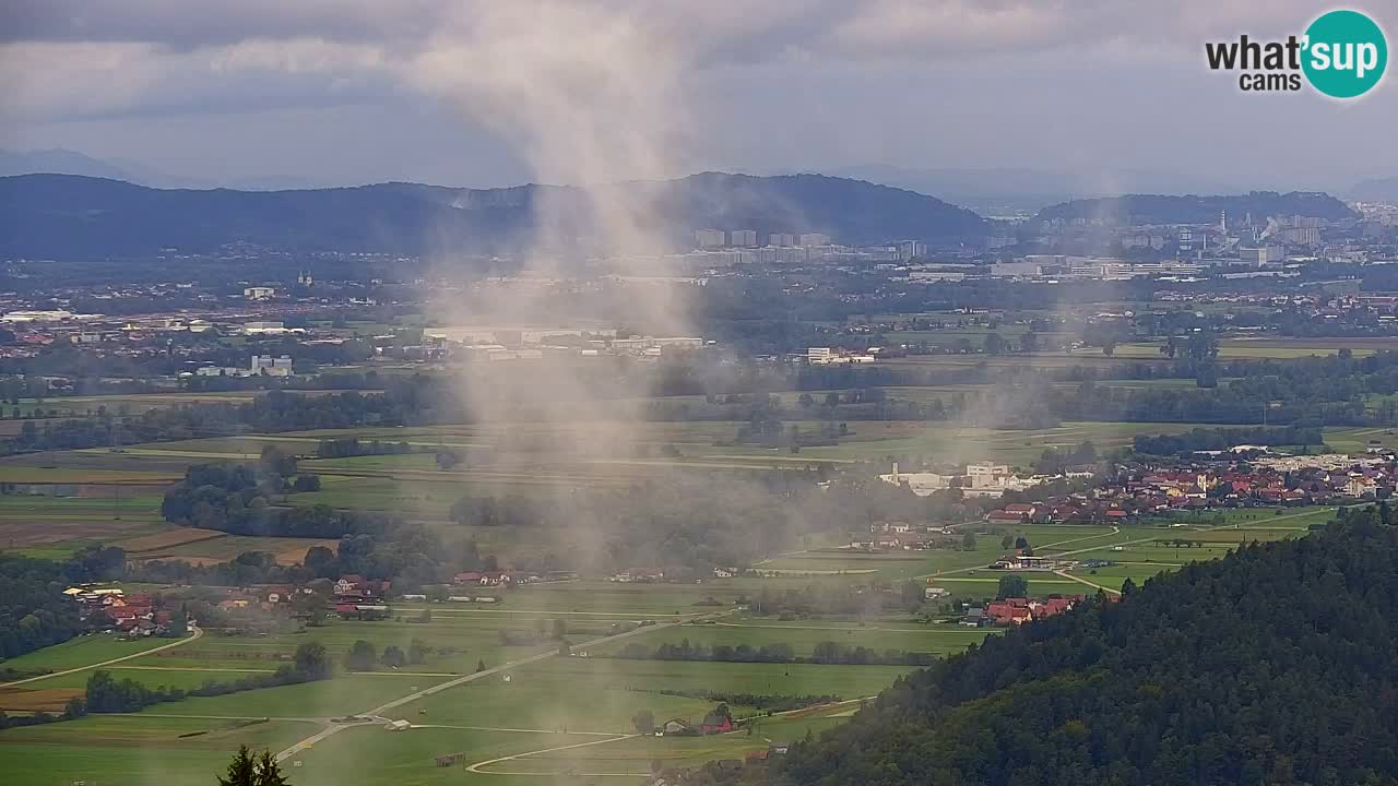 Webcam Dol pri Ljubljani – Live Panorama from Vrh pri Dolskem
