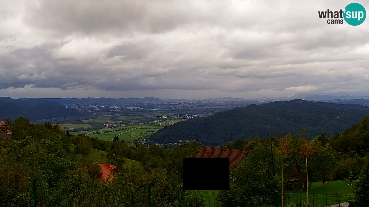 Webcam Dol pri Ljubljani – Live Panorama from Vrh pri Dolskem