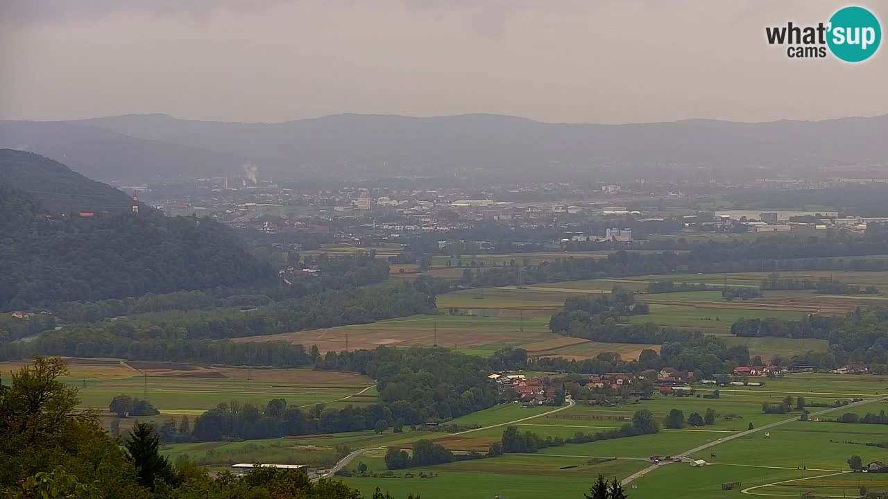 Webcam Dol pri Ljubljani – Panorama live sulla valle della Sava