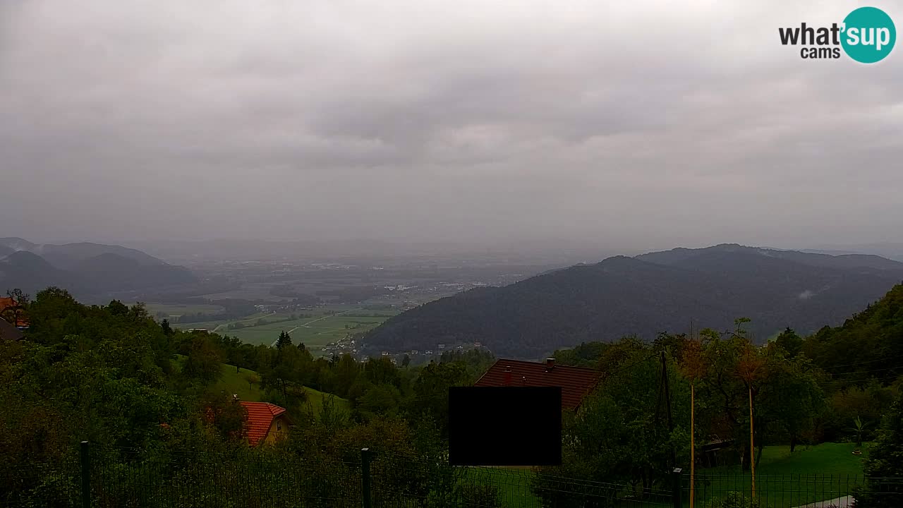 Webcam Dol pri Ljubljani – Vue panoramique en direct depuis Vrh pri Dolskem