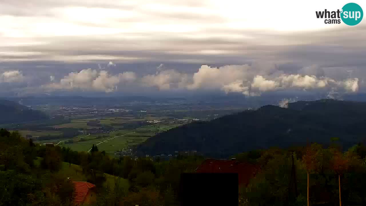 Webcam Dol pri Ljubljani – Live Panorama from Vrh pri Dolskem
