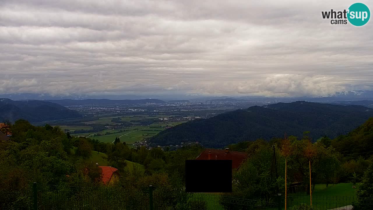 Webcam Dol pri Ljubljani – Panoramablick vom Vrh pri Dolskem