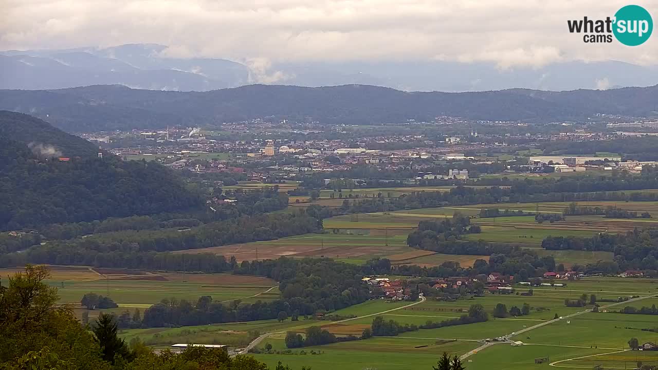 Webcam Dol pri Ljubljani – Live Panorama from Vrh pri Dolskem