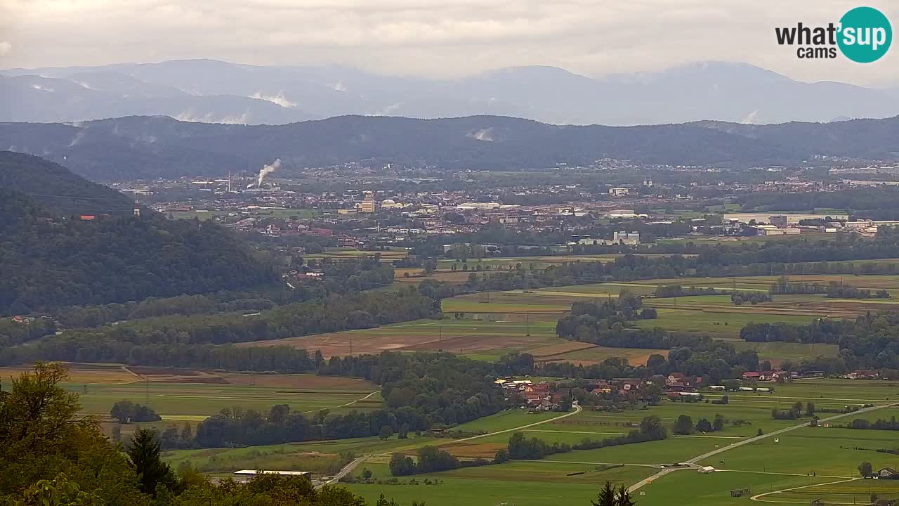 Webcam Dol pri Ljubljani – Vue panoramique en direct depuis Vrh pri Dolskem