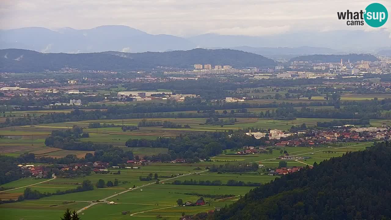 Webcam Dol pri Ljubljani – Panorama live sulla valle della Sava