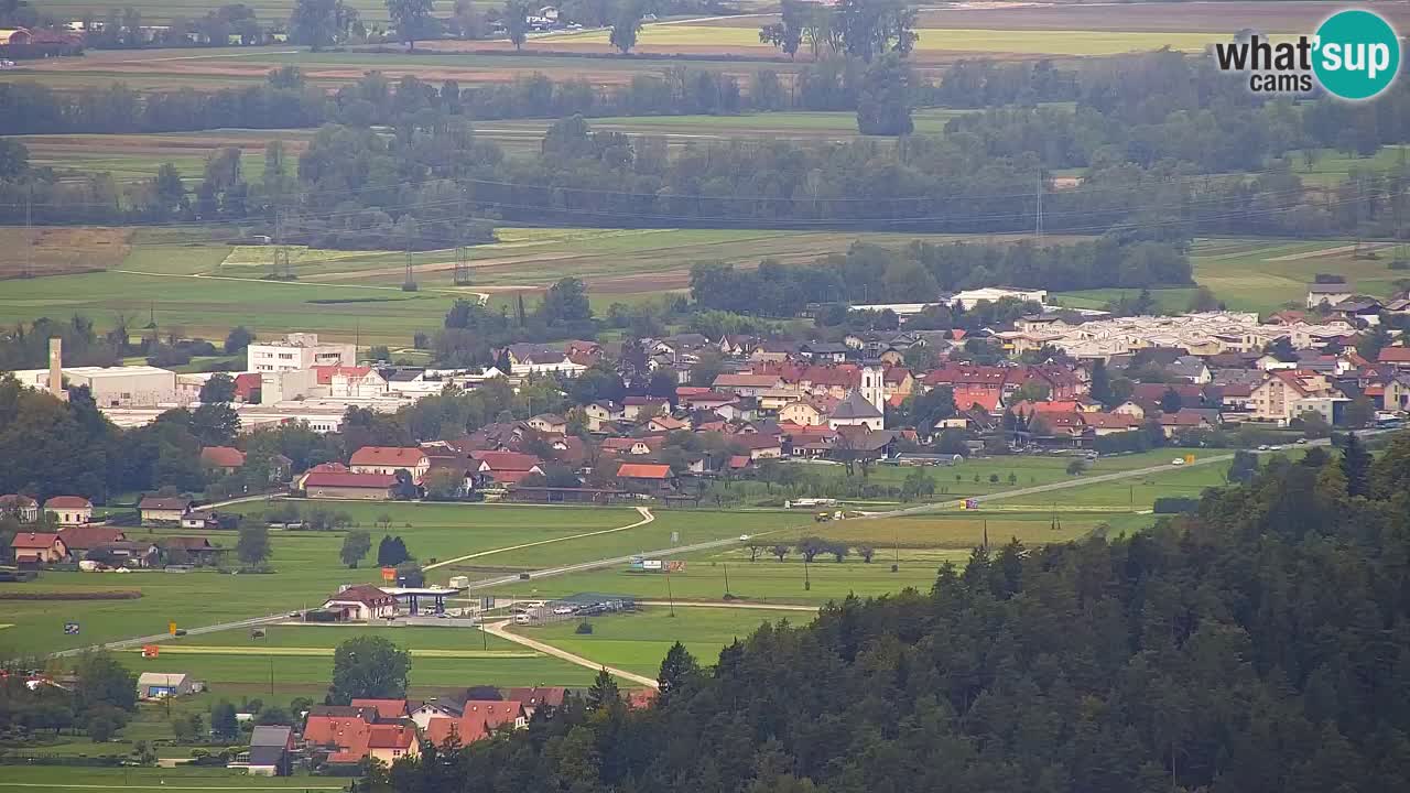 Webcam Dol pri Ljubljani – Panorama live sulla valle della Sava