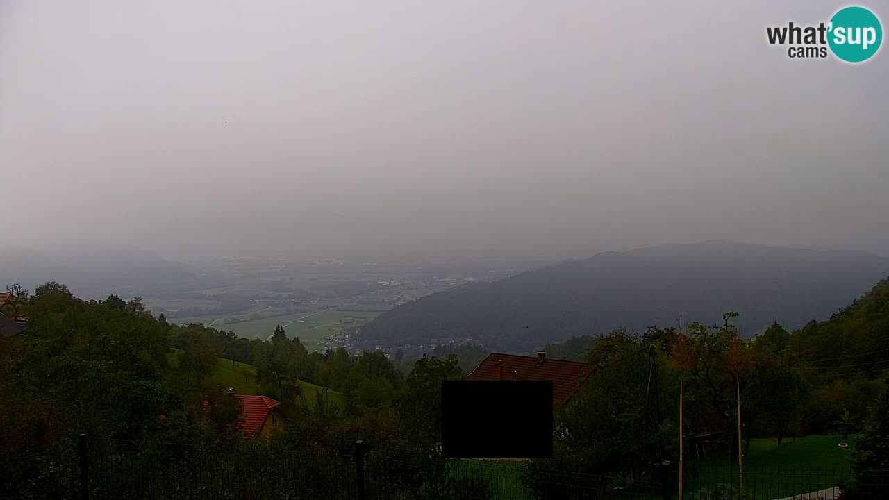 Webcam Dol pri Ljubljani – Panoramablick vom Vrh pri Dolskem