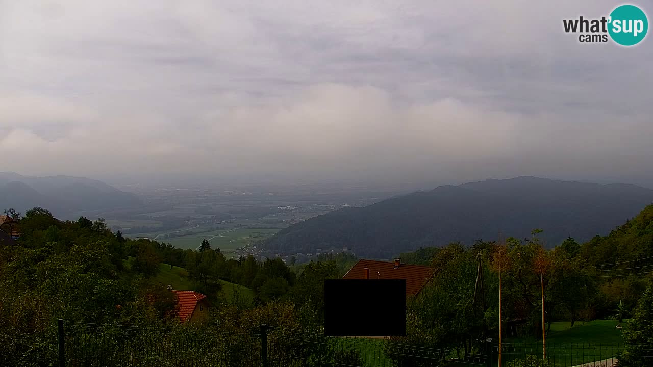Webcam Dol pri Ljubljani – Live Panorama from Vrh pri Dolskem
