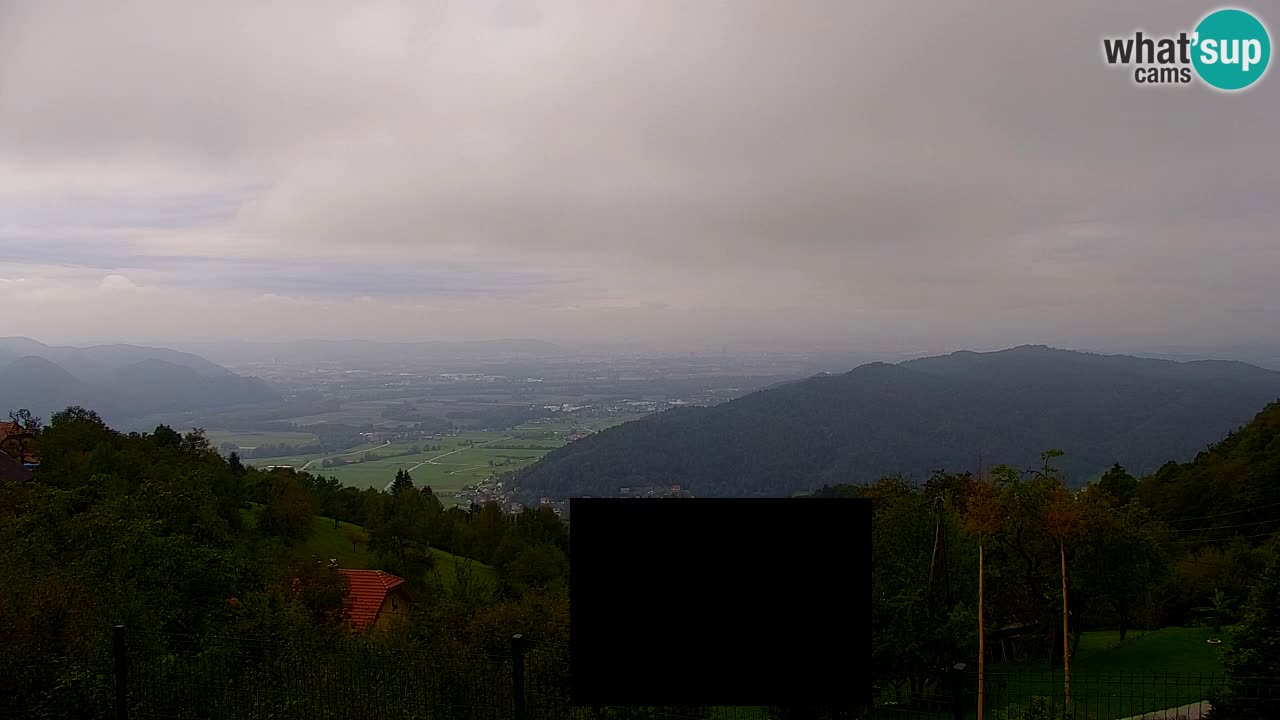 Webcam Dol pri Ljubljani – Panoramablick vom Vrh pri Dolskem