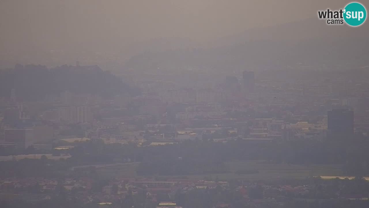 Webcam Dol pri Ljubljani – Vista panorámica en directo desde Vrh pri Dolskem