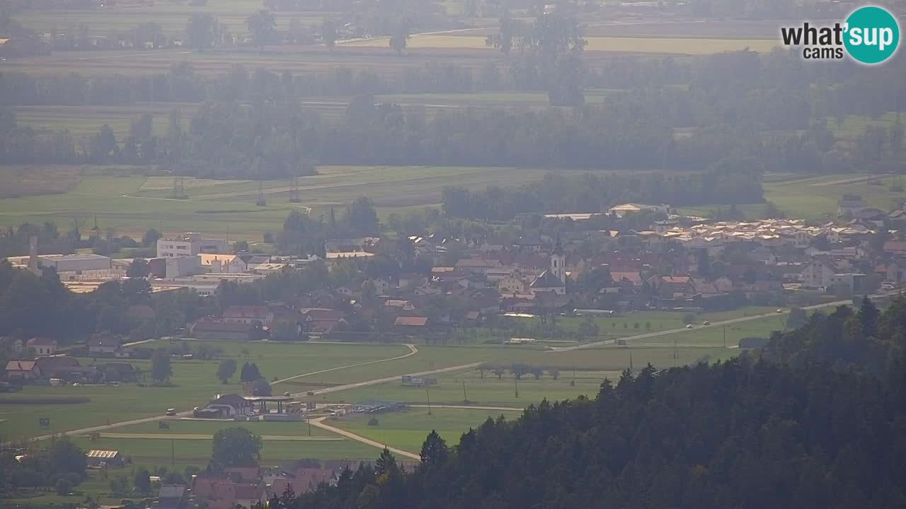 Webcam Dol pri Ljubljani – Vista panorámica en directo desde Vrh pri Dolskem