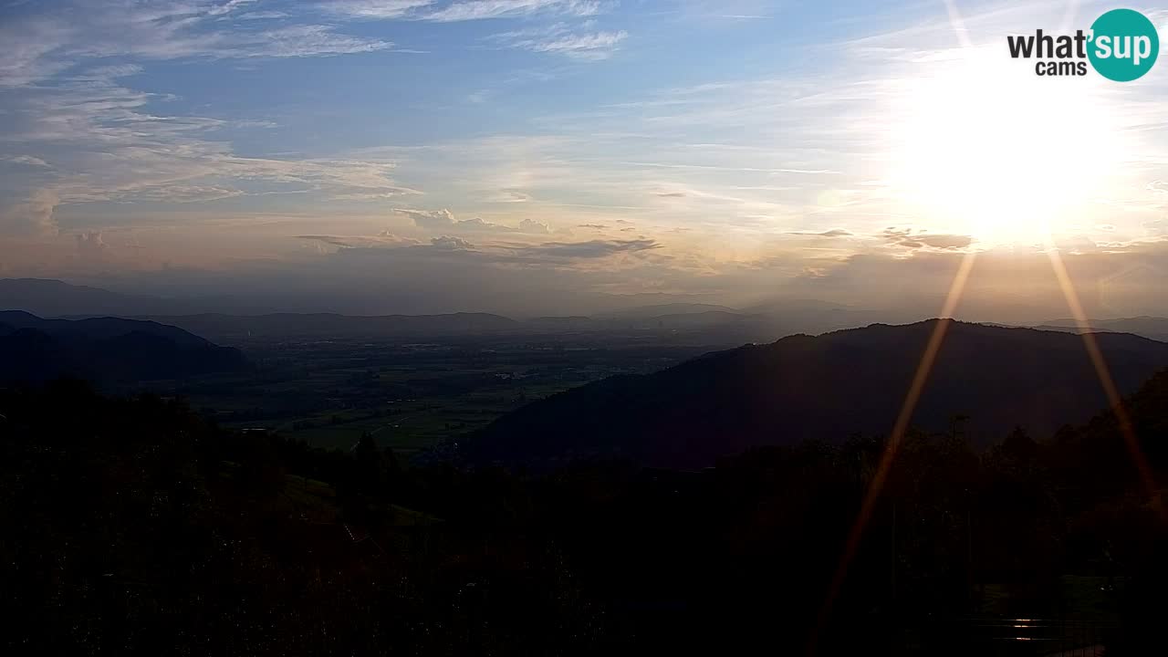 Webcam Dol pri Ljubljani – Live Panorama from Vrh pri Dolskem