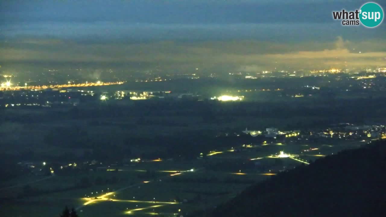 Webcam Dol pri Ljubljani – Vista panorámica en directo desde Vrh pri Dolskem