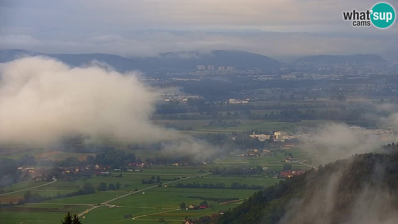 Webcam Dol pri Ljubljani – Live Panorama from Vrh pri Dolskem