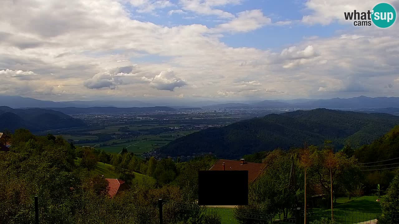 Webcam Dol pri Ljubljani – Panoramablick vom Vrh pri Dolskem