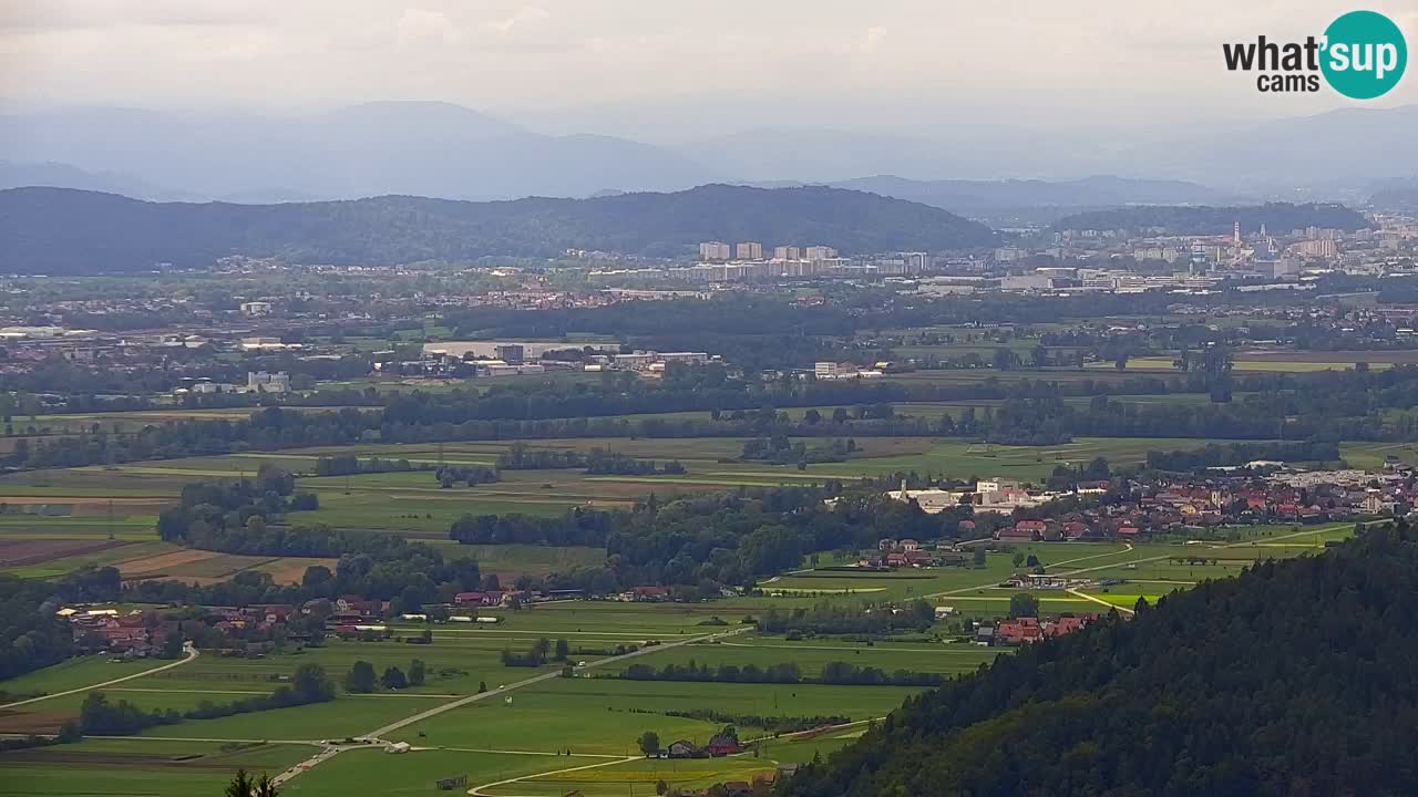 Webcam Dol pri Ljubljani – Panoramablick vom Vrh pri Dolskem